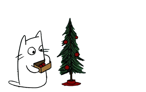 Secret Santa - C'est bientôt Noël !!  Animation-cat