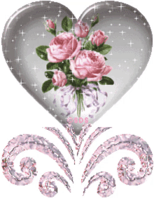 Nasserq Heart GIF - Nasserq Heart Pink Roses GIFs