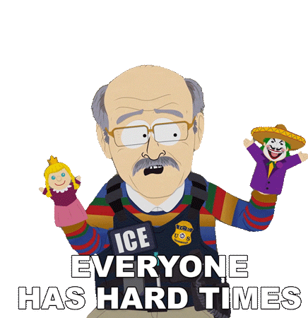 Everyone Has Hard Times Jeff Corrigan Sticker - Everyone Has Hard Times Jeff Corrigan South Park Stickers