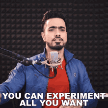 You Can Experiment All You Want Unmesh Dinda GIF - You Can Experiment All You Want Unmesh Dinda Piximperfect GIFs