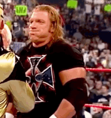 Triple H Cant Stop Laughing GIF - Triple H Cant Stop Laughing Lol GIFs