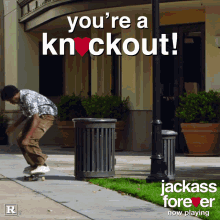 Youre A Knockout Eric Manaka GIF - Youre A Knockout Eric Manaka Jackass Forever GIFs