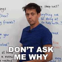 Dont Ask Me Why Benjamin GIF - Dont Ask Me Why Benjamin Engvid GIFs