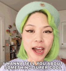 I Wanna Tell You About Something Super Cool Goldie Chan GIF - I Wanna Tell You About Something Super Cool Goldie Chan I Wanna Tell You Something Awesome Today GIFs