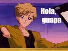 Saludo Con Guiño GIF - Sailor Moon Hola Guapa Anime GIFs
