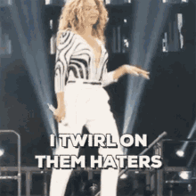 Beyonce Hater GIF - Beyonce Hater Twirl GIFs