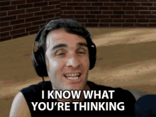I Know What Youre Thinking Mark Chernesky GIF - I Know What Youre Thinking Mark Chernesky Konas2002 GIFs