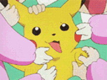 Pikachu Pinch Cheek GIF - Pikachu Pinch Cheek Pokemon GIFs