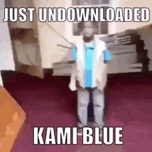 Kami Blue GIF - Kami Blue Undownloaded GIFs
