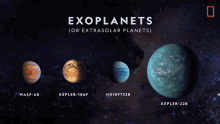 exoplanets extrasolar planets planets of the universe planets outside of our solar system national space day