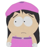 Shocked Wendy Testaburger Sticker - Shocked Wendy Testaburger South Park Stickers