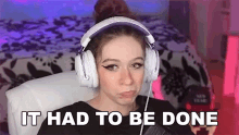 It Had To Be Done Hannahxxrose GIF - It Had To Be Done Hannahxxrose I Should Be Done GIFs