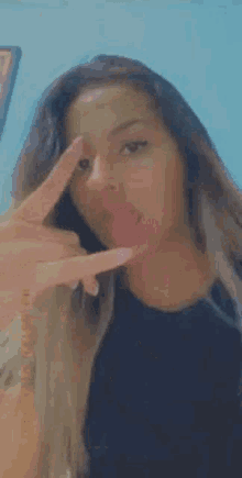 Selfie Rock On GIF - Selfie Rock On Tongue Out GIFs