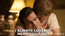 I Always Love To Hear You Sing Abraham Quintanilla GIF - I Always Love To Hear You Sing Abraham Quintanilla Marcella Quintanilla GIFs