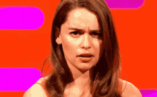 Emilia Clarke Eyebrows GIF - Emilia Clarke Eyebrows Eyebrow Raise GIFs
