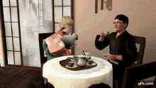 The Sims Japan GIF - The Sims Japan Tea GIFs