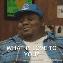 What Is Love To You Teddy Ray GIF - What Is Love To You Teddy Ray Bear Witness Take Action GIFs