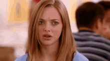 Why Are You White? - Amanda Seyfried In Mean Girls GIF - Mean Girls Why Are You White Amanda Seyfried GIFs