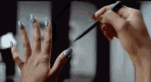 Totalrecall Nails GIF - Totalrecall Nails Nailpolish GIFs