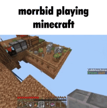 Morrbid Playing Minecraft Itsfishstick GIF - Morrbid Playing Minecraft Morrbid Playing Minecraft GIFs