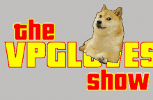 the vp gloves show doggo dog logo shake