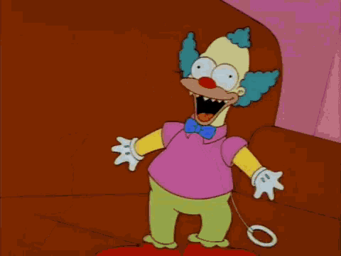 It Laughing Clown Gif Krusty The Clown Gifs Primo Gif Latest Animated My XXX Hot Girl