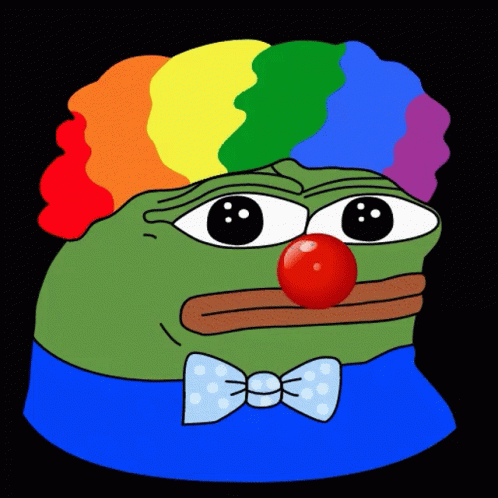 Pepe Peepo GIF - Pepe Peepo Clown - Discover & Share GIFs