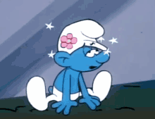 the smurfs vanity smurf seeing stars knocked out ko the smurfs vanity smurf seeing stars knocked out ko