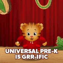Universal Pre K Is Grriffic Pbs Kids GIF - Universal Pre K Is Grriffic Pbs Kids Daniel GIFs