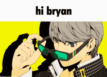Hi Bryan Persona4 GIF - Hi Bryan Bryan Persona4 GIFs