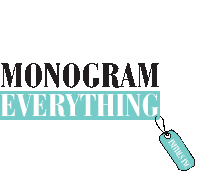 Initialsinc Monogram Sticker - Initialsinc Monogram Mono Stickers