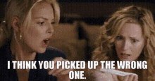 Knocked Up Alison Scott GIF - Knocked Up Alison Scott I Think You Picked Up The Wrong One GIFs