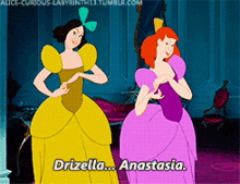 Anastasia Drizella GIF - Anastasia Drizella Vow GIFs