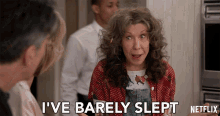 Ive Barely Slept Lily Tomlin GIF - Ive Barely Slept Lily Tomlin Frankie Bergstein GIFs