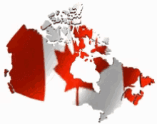 canada flag wave canada flag wave