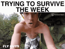 Survive Survive The Week GIF - Survive Survive The Week Scared GIFs