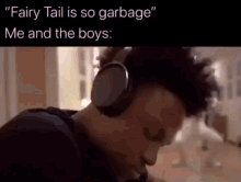 Fairy Tail Garbage GIF - Fairy Tail Garbage Me And The Boys GIFs