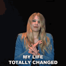 My Life Totally Changed Brynn Elliott GIF - My Life Totally Changed Brynn Elliott Completely Changed My Life GIFs
