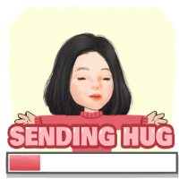 Jagyasini Sending Hugs Sticker - Jagyasini Sending Hugs Sending Stickers