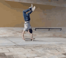 handstand skateboard trick trick skateboarding skateboard