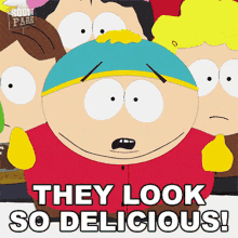 They Look So Delicious Eric Cartman GIF - They Look So Delicious Eric Cartman South Park GIFs