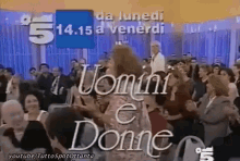 Uomini E Donne Maria De Filippi Vintage Canale Cinque Canale 5 Mediaset GIF - Italian Tv Show Cult Tv Show GIFs