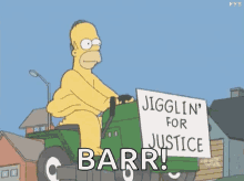 Homer Simpson Jiggling For Justice GIF - Homer Simpson Jiggling For Justice Simpsons GIFs