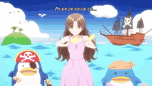 Anime Penguin GIF - Anime Penguin Love GIFs