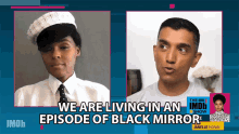 We Are Living In An Episode Of Black Mirror Tim Kash GIF - We Are Living In An Episode Of Black Mirror Tim Kash The Imdb Show GIFs