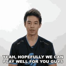 Yeah Hopefully We Can Play Well For You Guys Smoothie GIF - Yeah Hopefully We Can Play Well For You Guys Smoothie Counter Logic Gaming GIFs