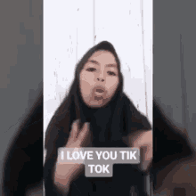 I Love Tiktok So Much GIF - Nuraini Tik Tok Tik Tok Video GIFs