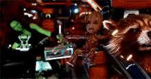 Guardians Of The Galaxy Groot GIF - Guardians Of The Galaxy Groot Racoon GIFs