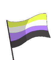 Nonbinary Pride Sticker - Nonbinary Pride Queer Stickers