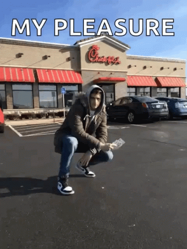 My Pleasure Chick Fil A GIF - My Pleasure Chick Fil A Money - Discover